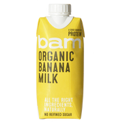 Bam Organic Natural Milk 12x330ml