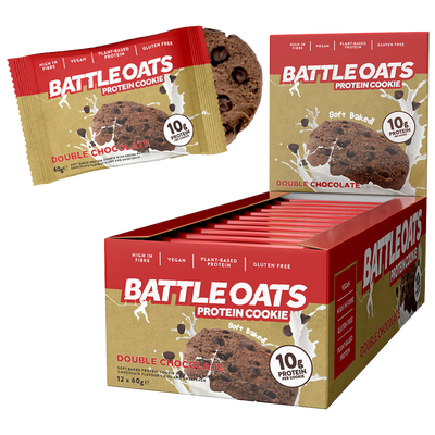 Battle Snacks Battle Oats Protein Cookie 12x60g