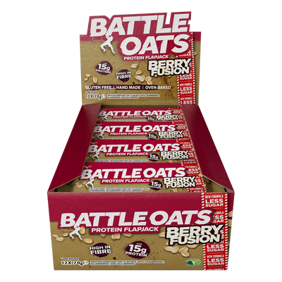 Battle Snacks Battle Oats Protein Flapjack 12x70g